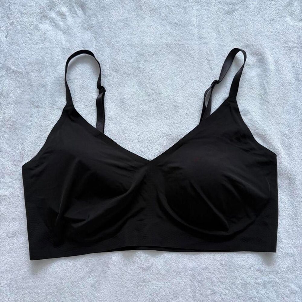Black True & Co. Bra Women's XL Casual Padded Everyday Flexible